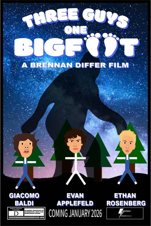 Three Guys, One Bigfoot