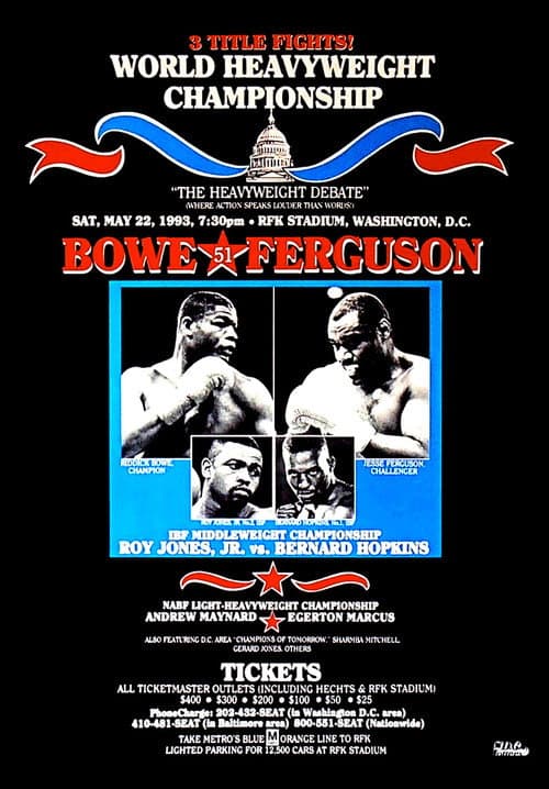 Riddick Bowe vs. Jesse Ferguson