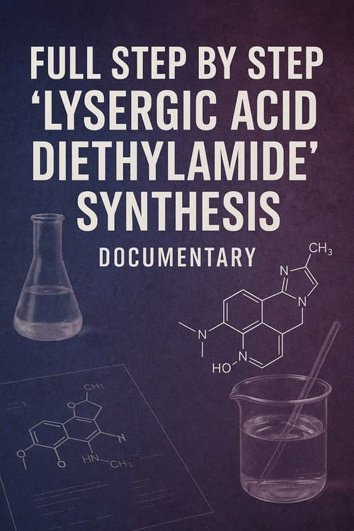 Full step by step "Lysergic acid diethylamide" synthesis