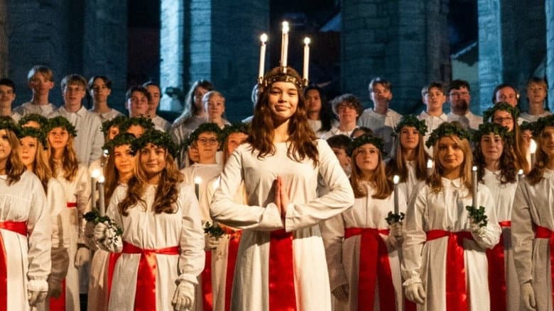 Luciamorgon från Visby