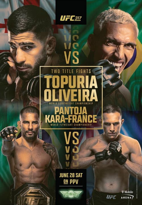 UFC 317: Topuria vs. Oliveira